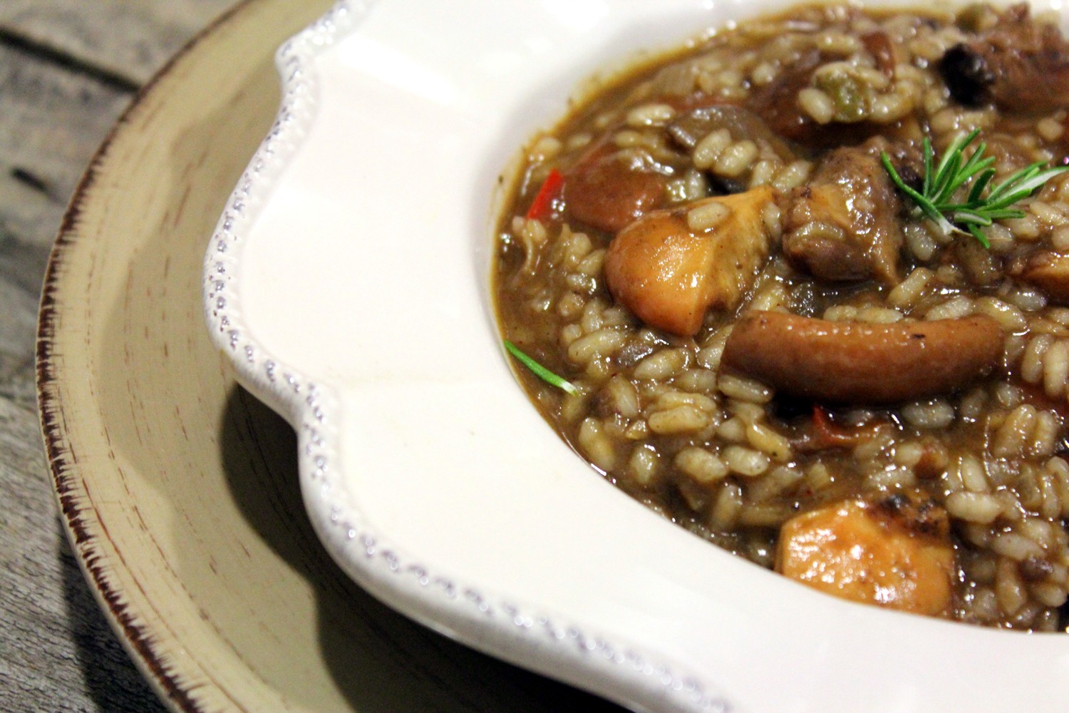 Arroz meloso de rabo de toro