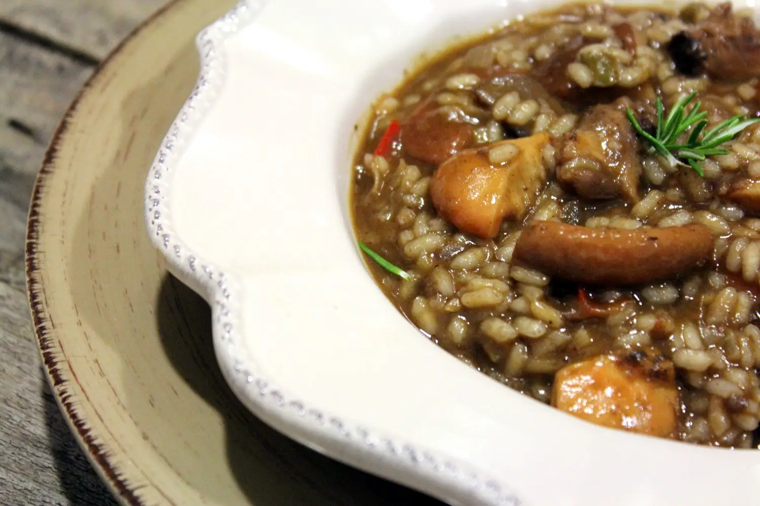 Arroz meloso de rabo de toro