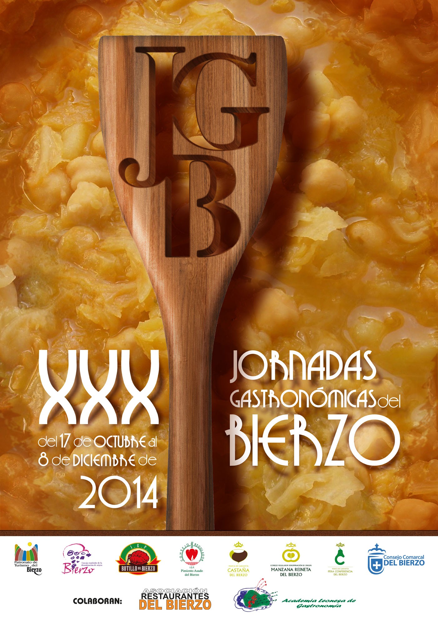 jornadas gastronomicas del bierzo - cartel