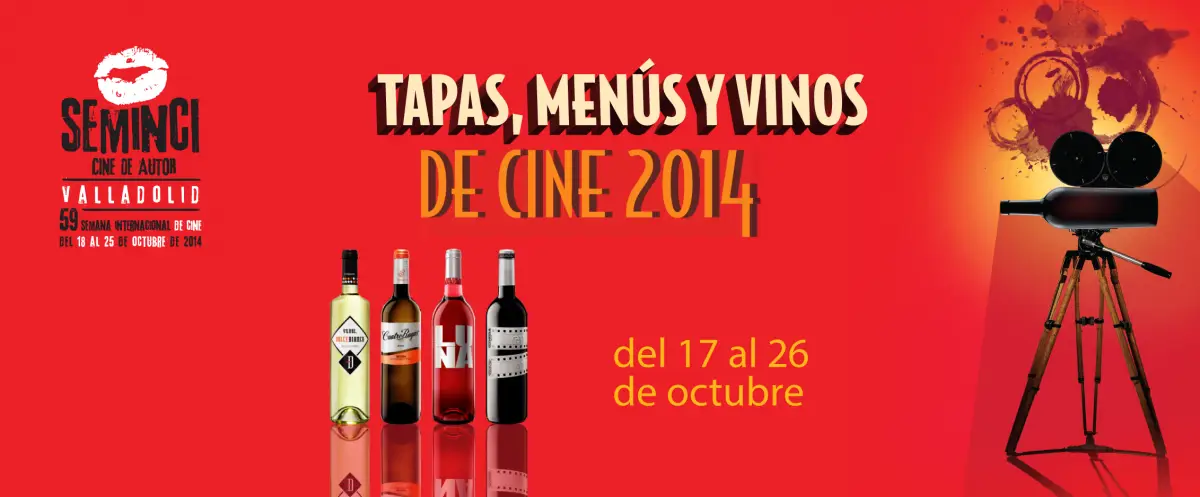 Ruta de Tapas, Menús y Vinos de Cine de Valladolid