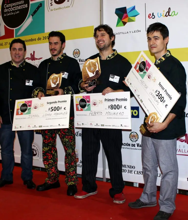 alberto molinero, mejor cocinero de castilla y leon Final Campeonato Cocineros de Castilla y León 2014