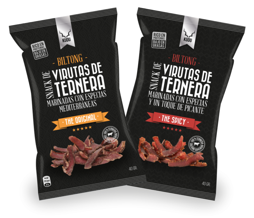 Envases de Kudu Biltong