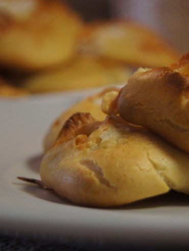 Gougères o bolas de queso, un aperitivo fácil y riquisimo