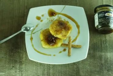 Leche Frita con Salsa Pedro Ximenez con pasas (2)