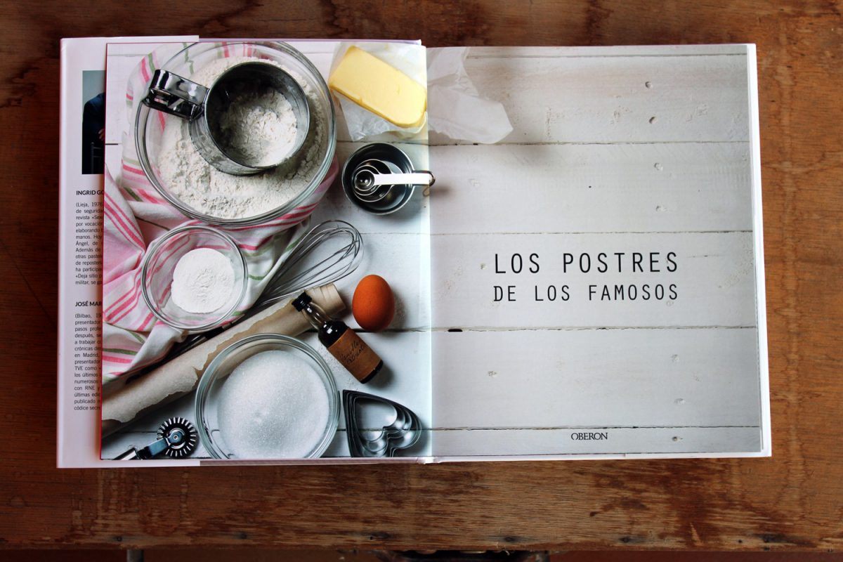 libro de recetas de famosos