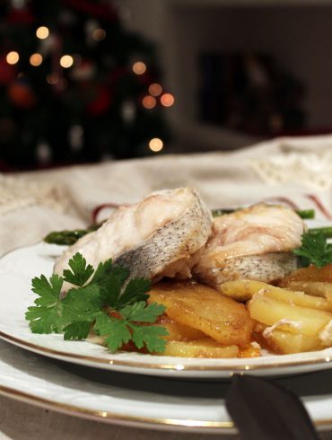 Merluza al horno para Navidad