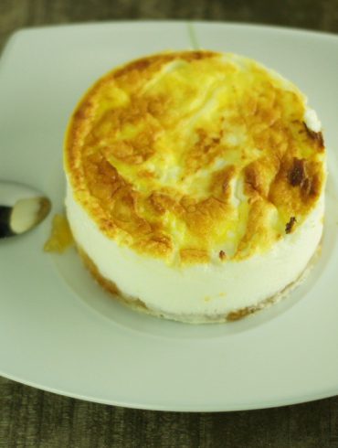 Tarta de Queso con mermelada de Níspero