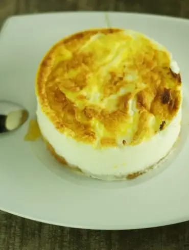 Tarta de Queso con mermelada de Níspero