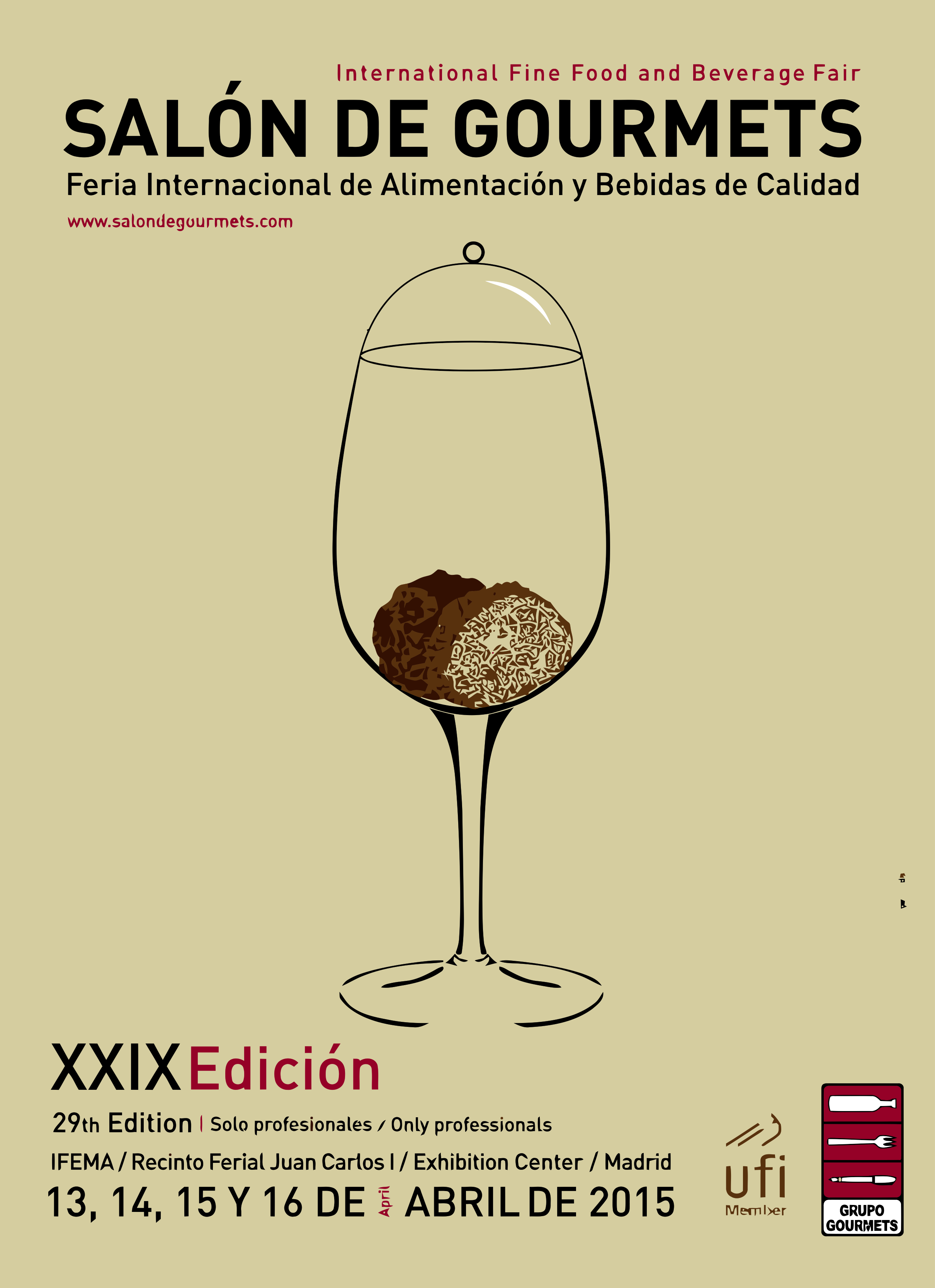 cartel Salón de Gourmets 2015