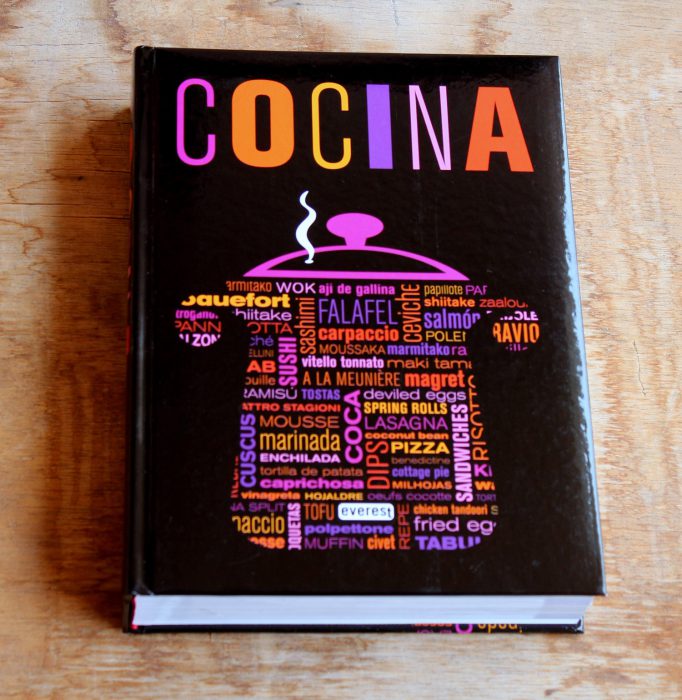 libro de recetas de cocina