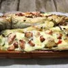 lubinas rellenas de verduras