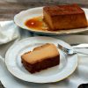 Receta de Flan de Turrón sin lactosa