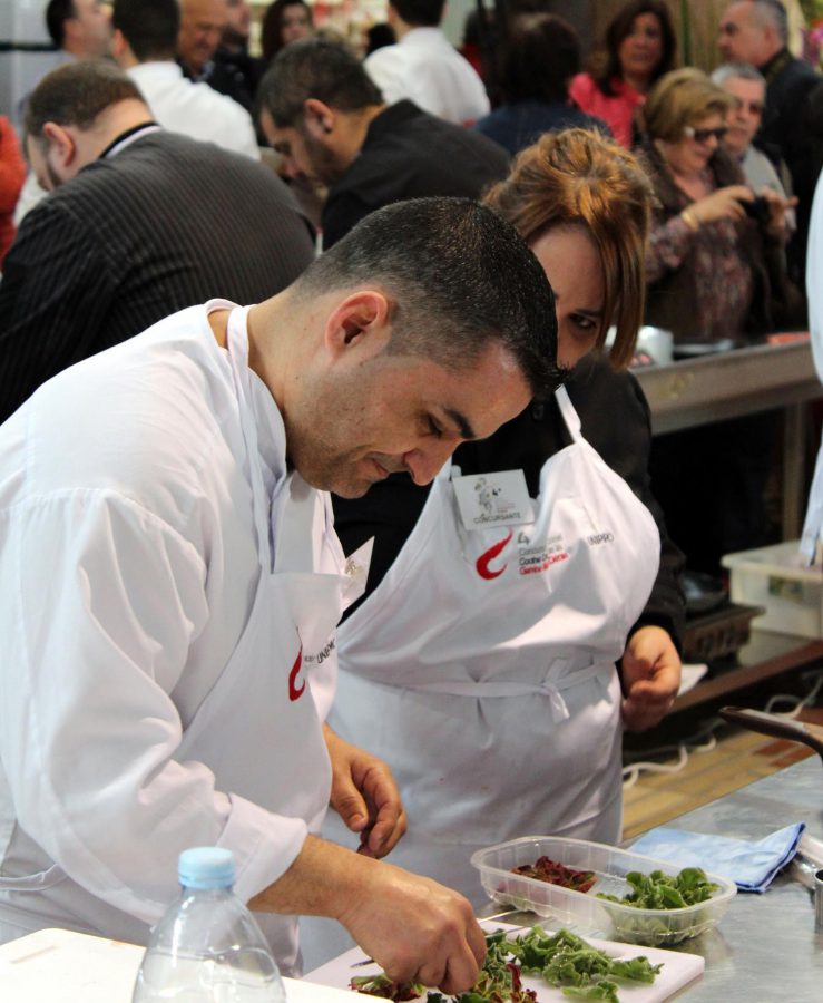 ruben cabrera - elaboracion plato gamba roja denia