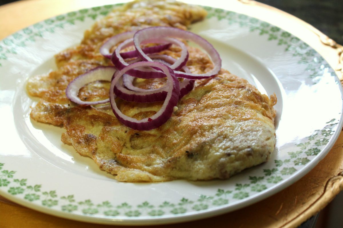 Tortilla de chicharro en escabeche