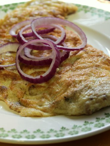 Tortilla de chicharro en escabeche