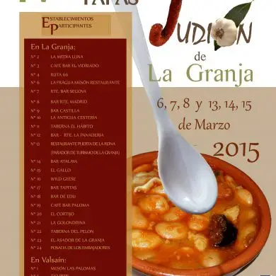 IV concurso de tapas Judión de La Granja
