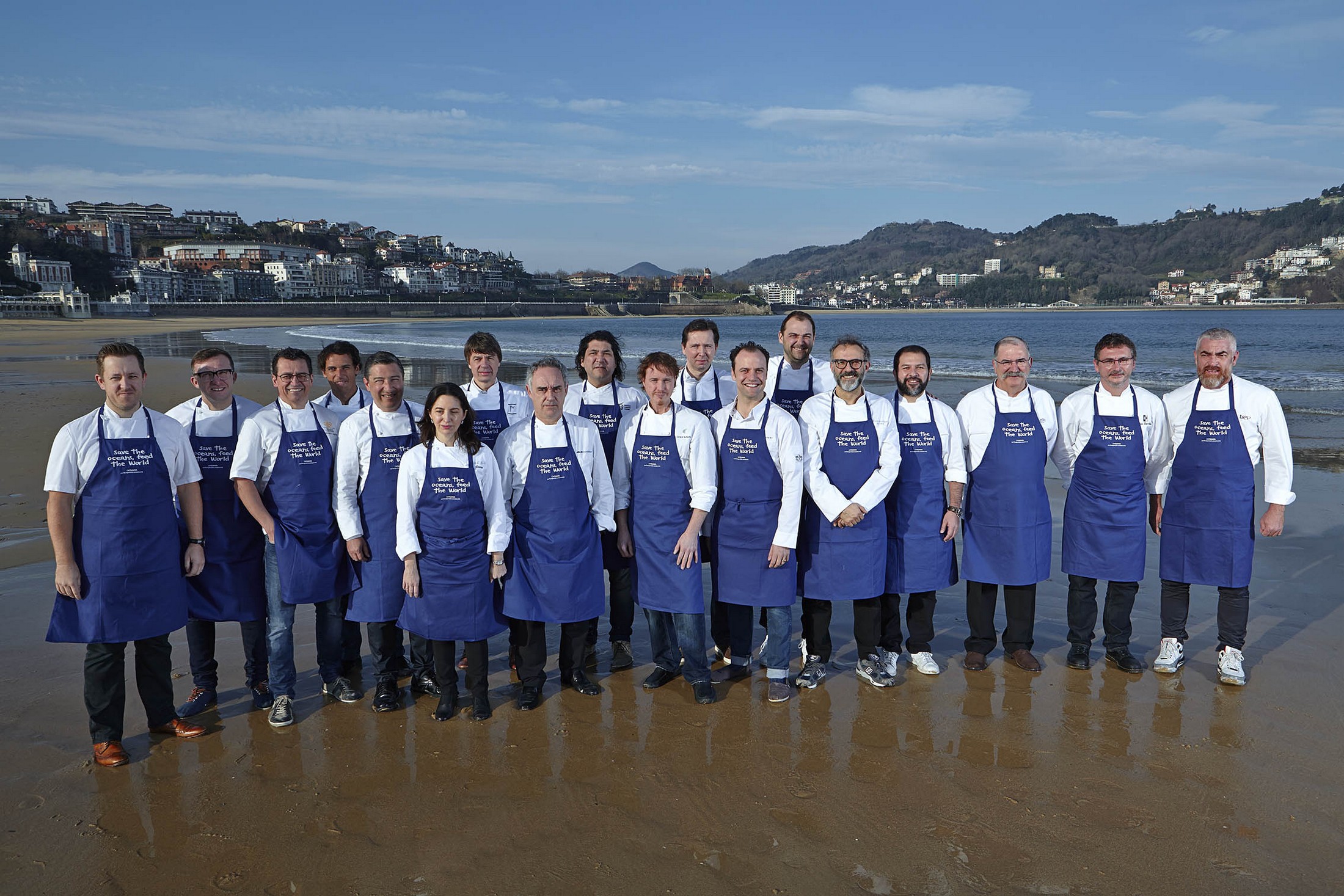 chefs oceana - presentación save the oceans, feed the world san sebastian