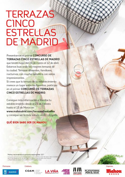 Concurso las mejores terrazas de Madrid