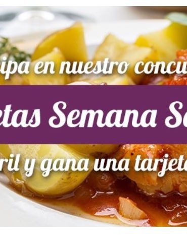 concurso recetas semana santa hipercor