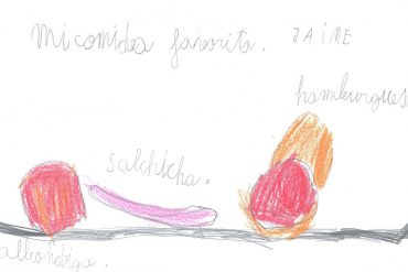 La comida que imagina Jaime (5 años)