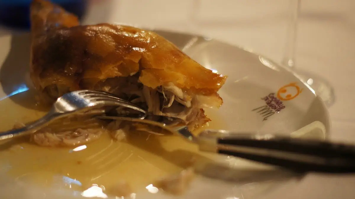 Cochinillo en el restaurante José María Cochinillo de Segovia en Rte. José María (1)