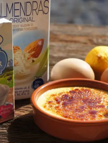 Ingredientes de la Crema Catalana