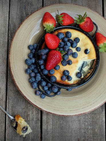 Tarta de queso y leche condensada