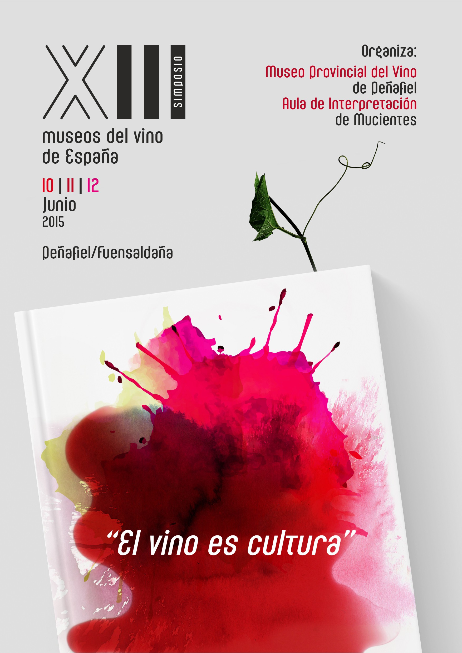 Cartel simposio del vino