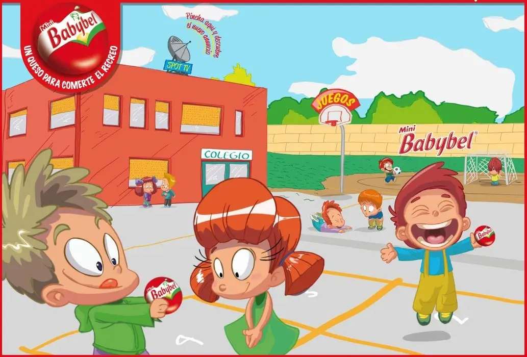 es la hora del recreo con babybel ES LA HORA DEL RECREO - MINIBABYBEL