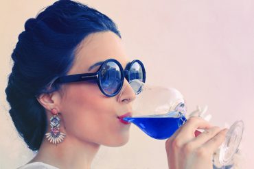 Gïk , el vino azul