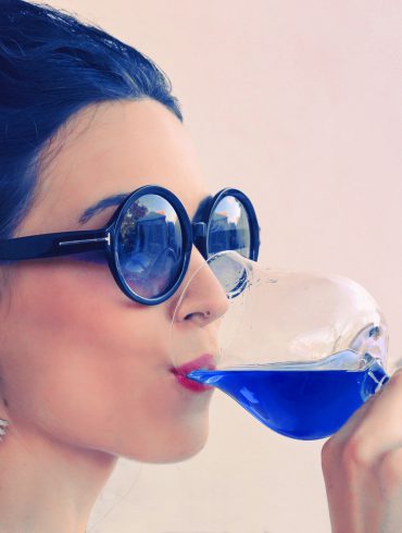 Gïk , el vino azul