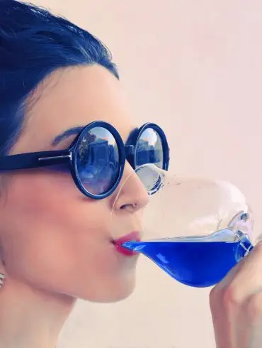 Gïk , el vino azul
