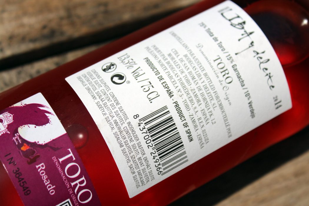 Vino "La Vie en Rose" de Bodegas Liba y Deleite