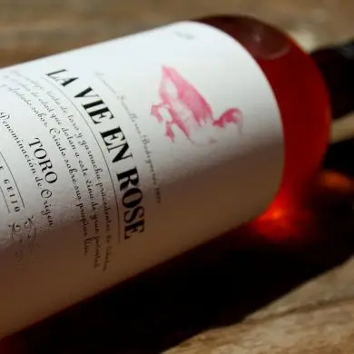 Vino "La Vie en Rose" de Bodegas Liba y Deleite