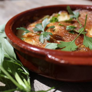 Bacalao con nata