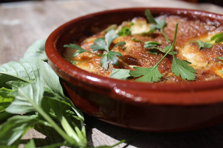 Bacalao con nata