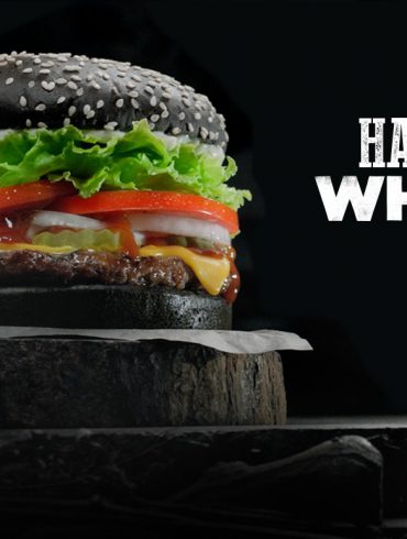 Halloween Whopper Burger king