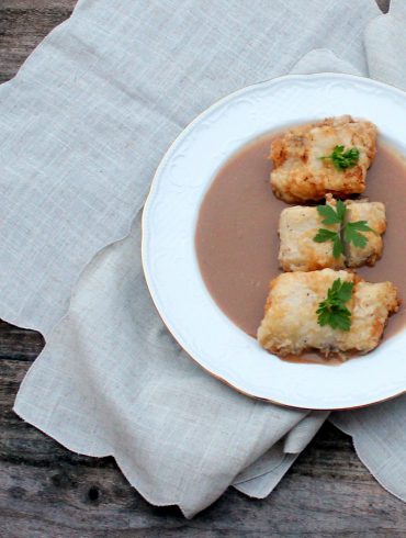 Bacalao en salsa de marisco