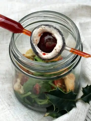 Ensalada de sardina ahumada