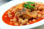 Potaje de bacalao Potaje de garbanzos con bacalao