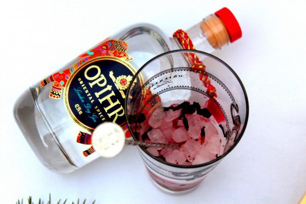 Gin Tonic especial con Ginebra Opihr Oriental Spiced