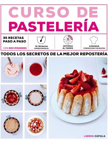Curso de pastelería, libro de cocina
