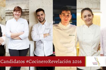 Premio Cocinero Revelación Madrid Fusión 2016.