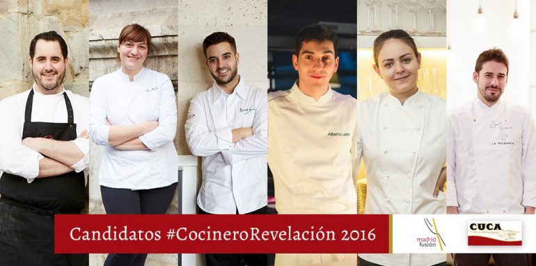 Premio Cocinero Revelación Madrid Fusión 2016.