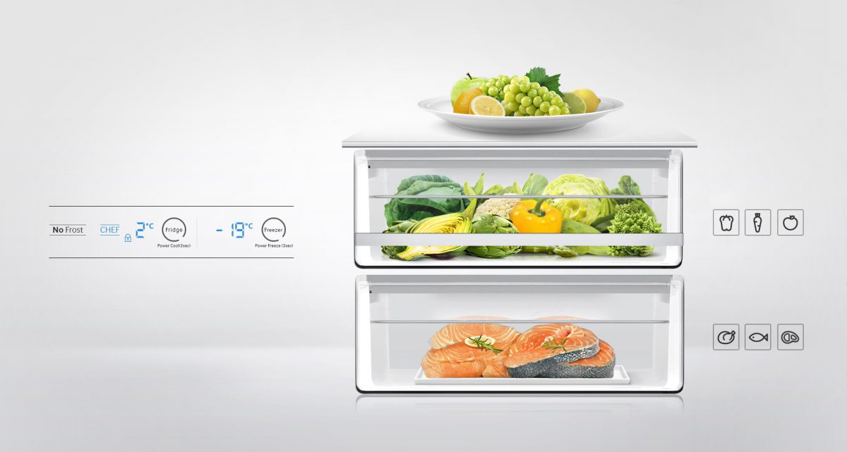 Samsung Chef Collection, frigoríficos de alta cocina