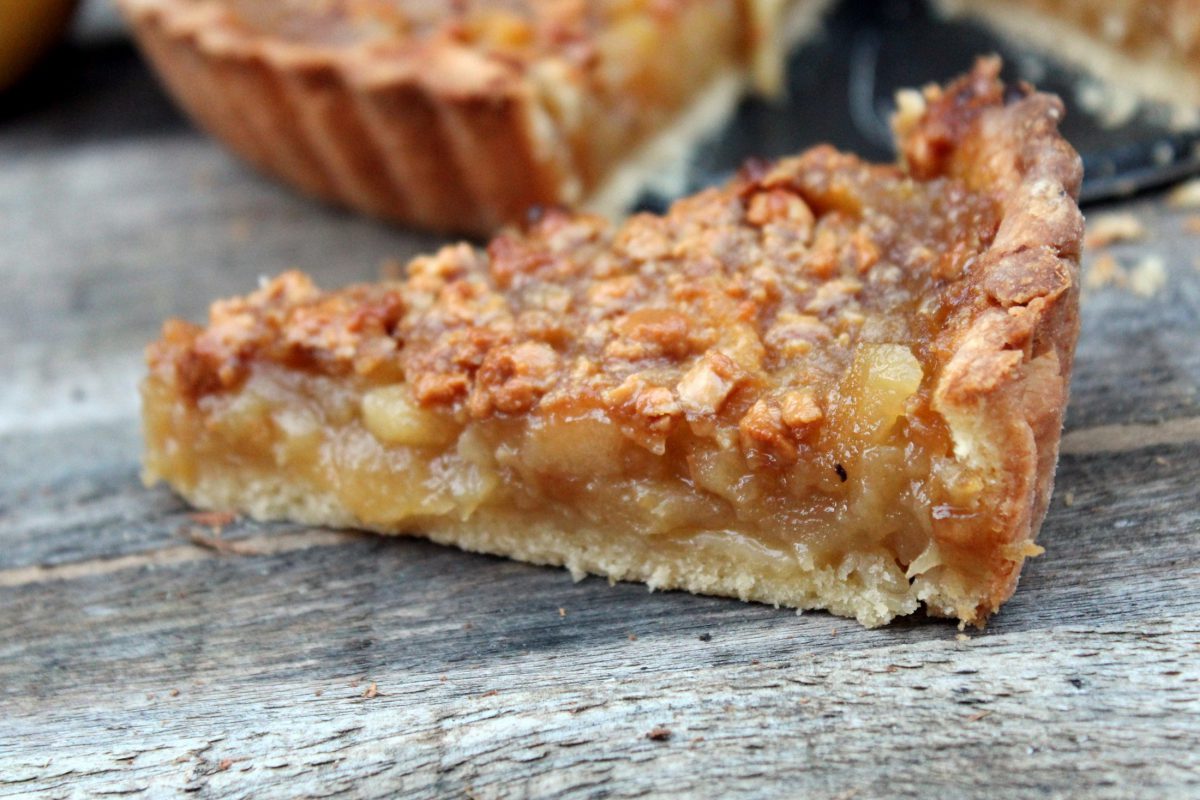 Tarta de Manzana y turrón