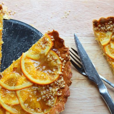 Tarta de Naranja en Pastaflora