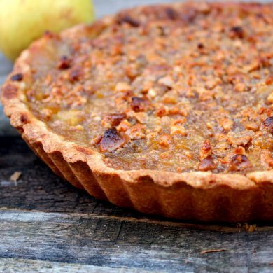 tarta PastaFlora de Manzana y turrón