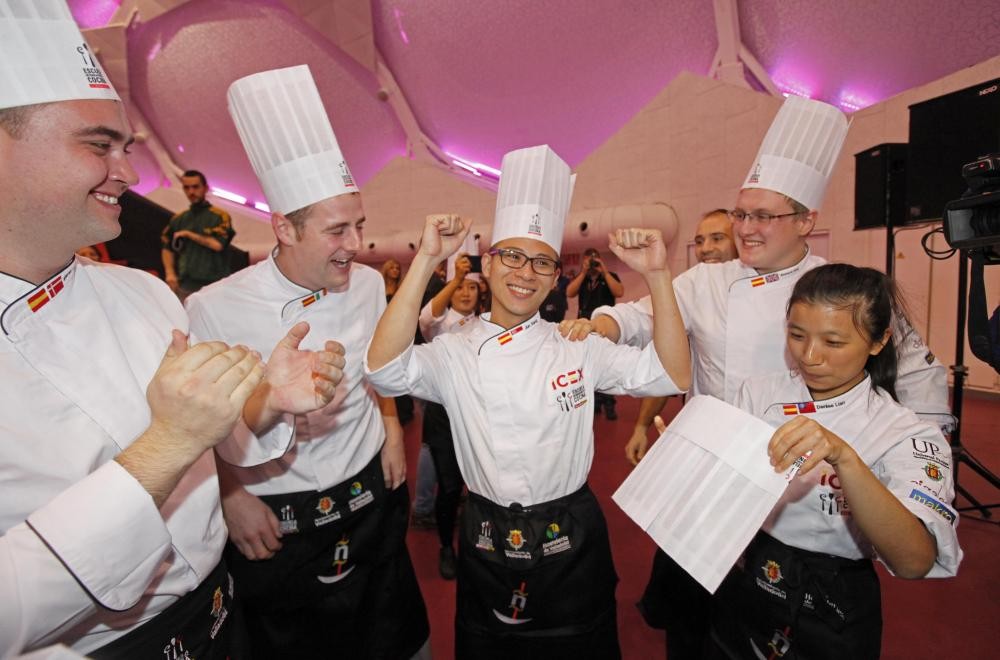 Teo Jun Xiang, vencedor del Concurso de Escuelas de Cocina