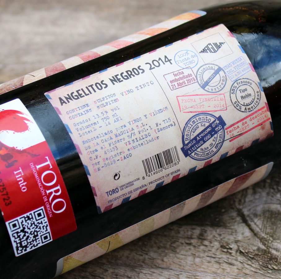 Vino de Toro Angelitos Negros 2014